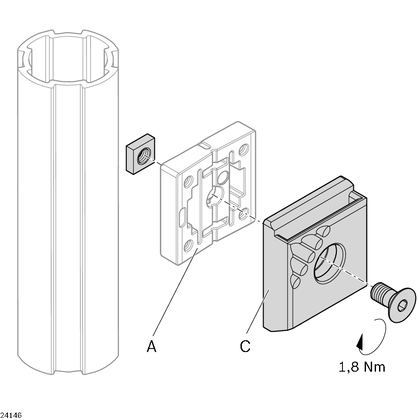 Container mount