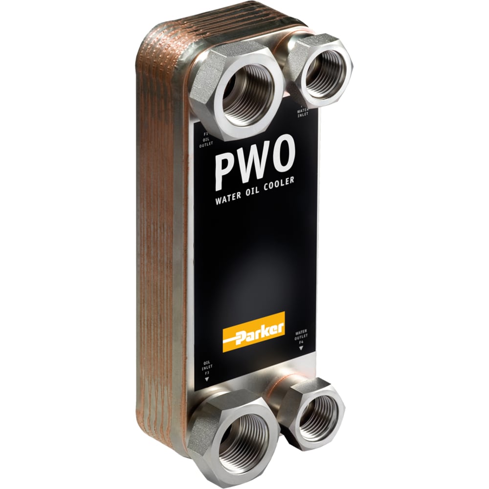  Пластинчатый водомасляный охладитель - серия PWO(AP) Brazed Plate Water Oil Cooler - PWO Series(AP) - артикул: 50832594