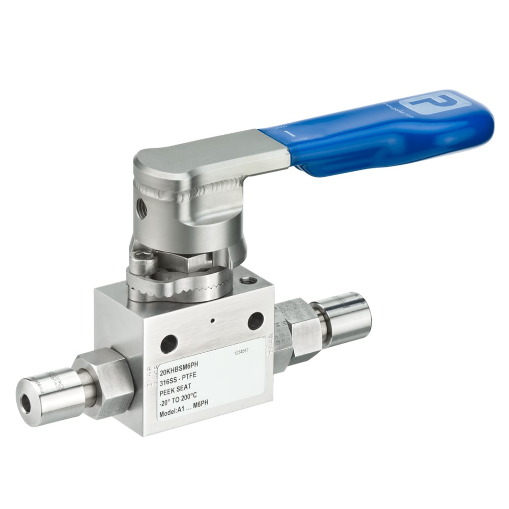  Шаровой кран 20 000 фунтов на кв. дюйм — серия Hi-Pro 20,000 PSI Ball Valve - Hi-Pro Series - артикул: 20KBVSM6PHHCT