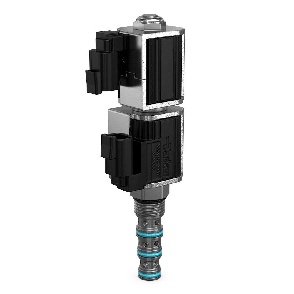  4-ходовой 3-позиционный золотниковый электромагнитный клапан 4 Way 3 Position Spool Type Solenoid Valve - артикул: GS045960ND