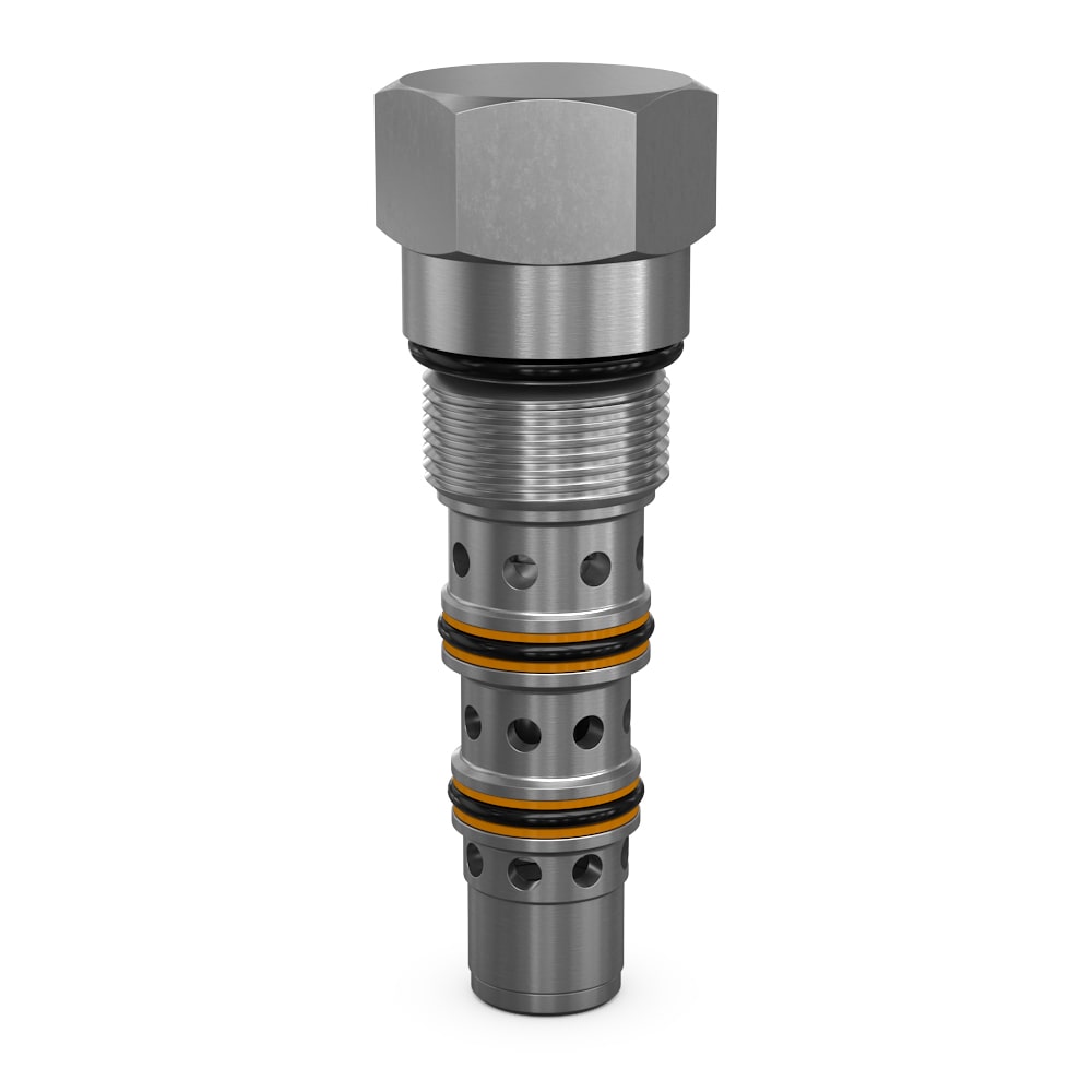  Клапаны золотникового типа с картриджем и открытыми всеми портами Cartridge Spool Type Shuttle Valves with All Ports Open - артикул: K04F3-0.0N