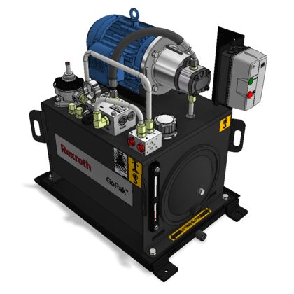Configurable hydraulic power units GoPak