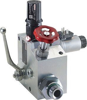 Accumulator shut-off blocks