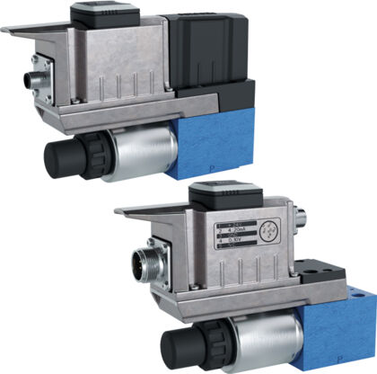 Pressure relief valves, proportional