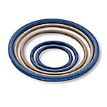  Проводящие эластомерные контргайки EMI уплотнения Conductive Elastomer Jam Nut EMI Seals - артикул: 30-03-1981-6503