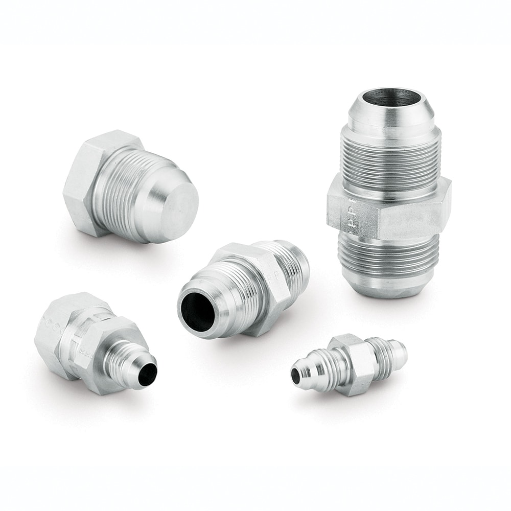  Адаптеры Komatsu с метрической резьбой, раструб 30° Komatsu 30° Flare, Metric Thread Adapters