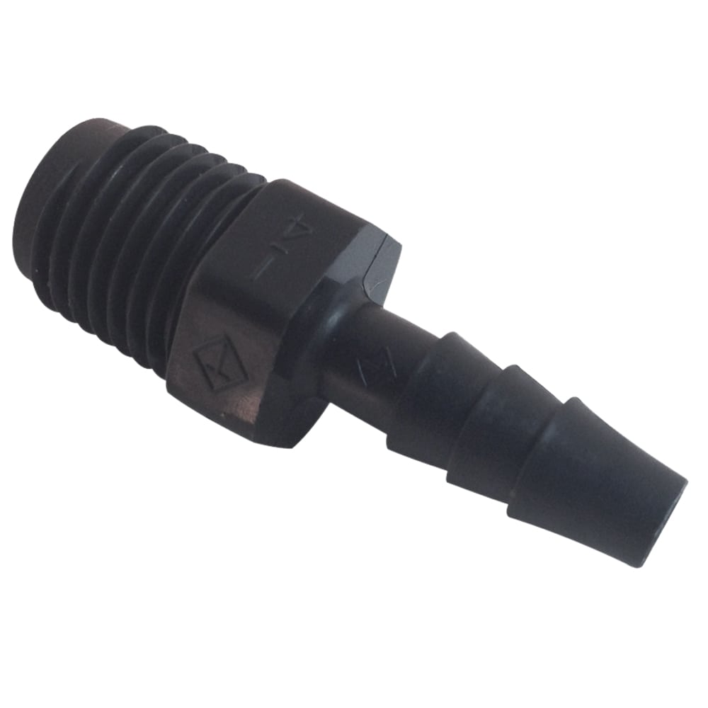  Пластиковые фитинги с зазубринами, Parker Par-Barbs Plastic Barbed Fittings, Parker Par-Barbs - артикул: 325HB-4-8N