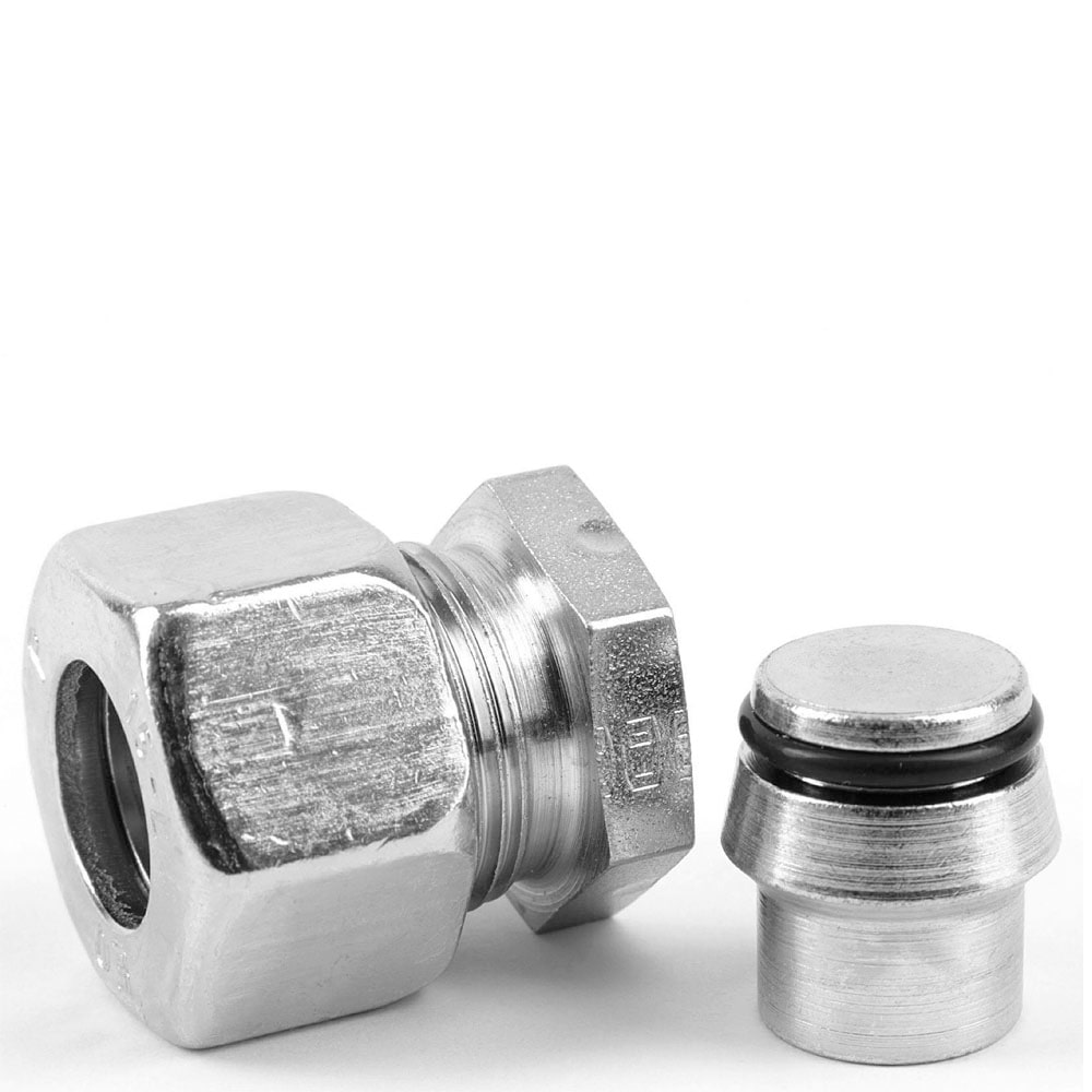  Заглушки для гидравлических фитингов высокого давления Ermeto DIN Plugs for Ermeto DIN high pressure hydraulic fittings - артикул: VSTI33X2OR71