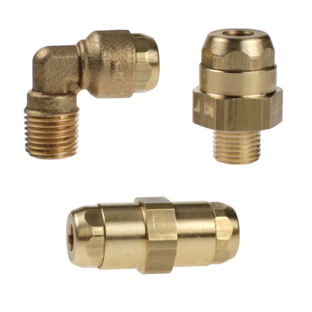  Латунные вставные фитинги для систем смазки и вакуума - LF 6100 Brass Push-In Fittings for Lubrication and Vacuum Systems - LF 6100 - артикул: 6106 06 00