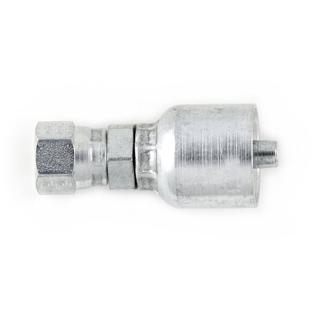  Гидравлический фитинг для шланга обжимного типа - фитинги серии 43 Crimp Style Hydraulic Hose Fitting - 43 Series Fittings - артикул: 1J943-6-6C