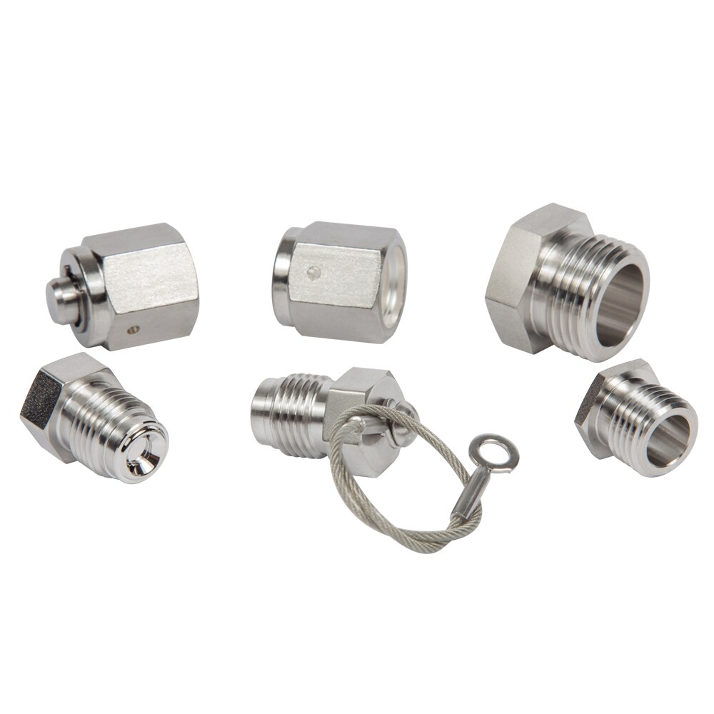  Фитинги с торцевым металлическим уплотнением UHP UHP Metal Face Seal Fittings - артикул: SSS-4FG-25