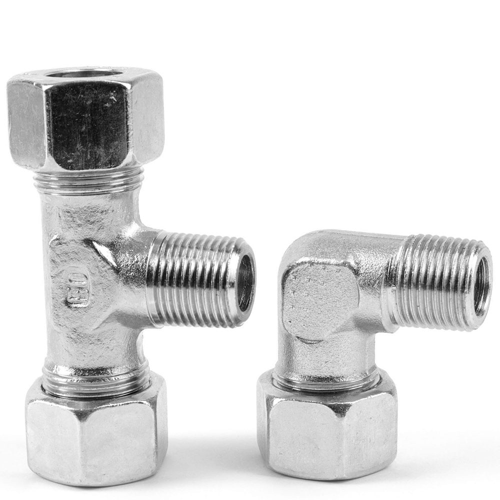  Нерегулируемые фитинги высокого давления Ermeto DIN Ermeto DIN Non Adjustable high pressure tube fittings - артикул: WE04LL1/8NPTCFX