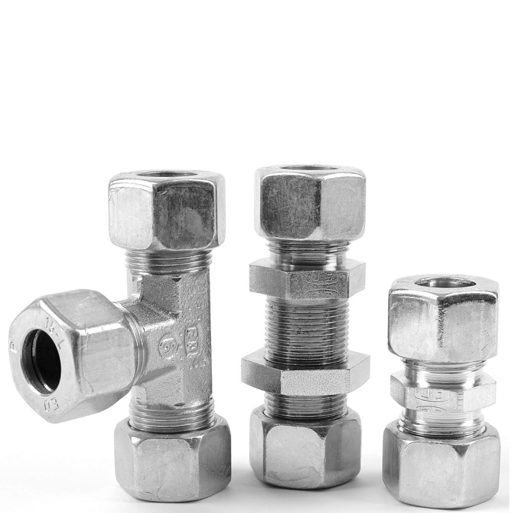 Гидравлические фитинги высокого давления Ermeto DIN труба-труба Ermeto DIN tube to tube high pressure hydraulic tube fittings - артикул: W22L71X