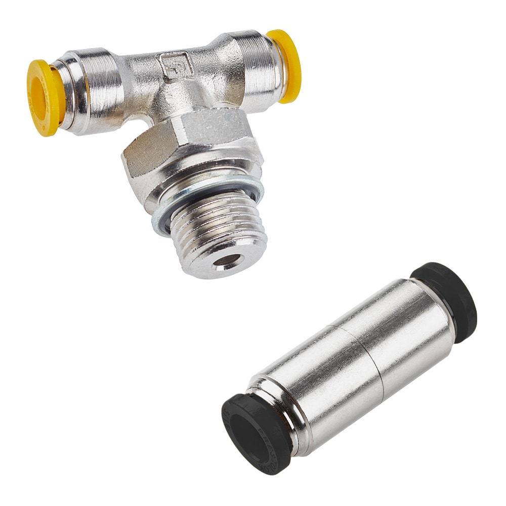 Никелированные моментальные фитинги Push-to-Connect - Prestolok PLP Metal Push-to-Connect Nickel Plated Instant Fittings - Prestolok PLP Metal - артикул: 164PLP-2