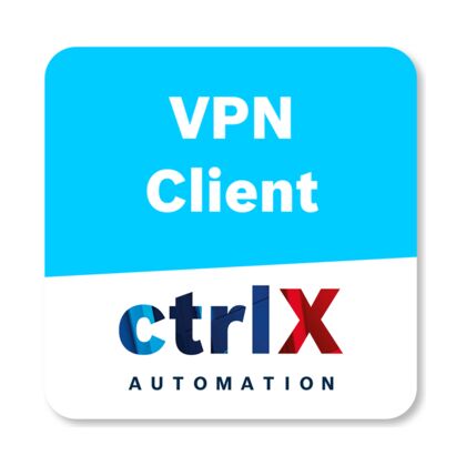 ctrlX AUTOMATION - VPN Client ctrlX OS License - VPN Client License; VPN Client supports OpenVPN and IPSec for ctrlX OS - артикул: R911400506