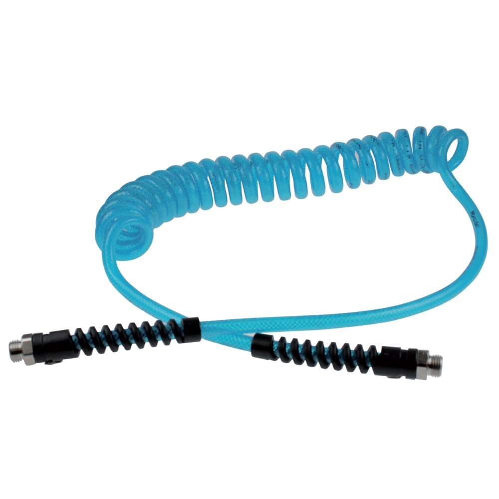  Полиуретановый (ПУ) армированный шланг Braided Polyurethane (PU) Recoil Hose - артикул: 1445U12E04 17