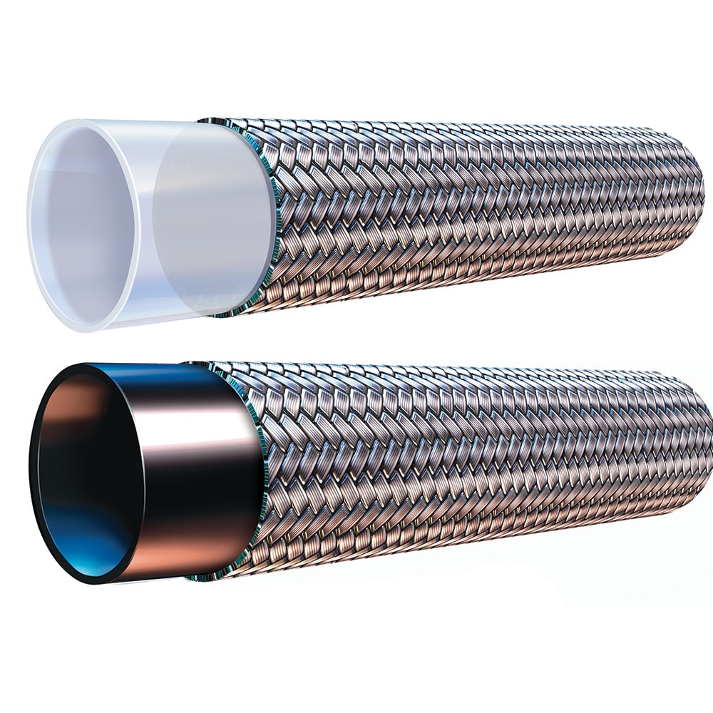  Шланг из ПТФЭ с оплеткой из нержавеющей стали - STW/STB Stainless Steel Braided PTFE Hose - STW/STB - артикул: 04-STW