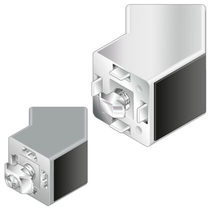 Connector 45°