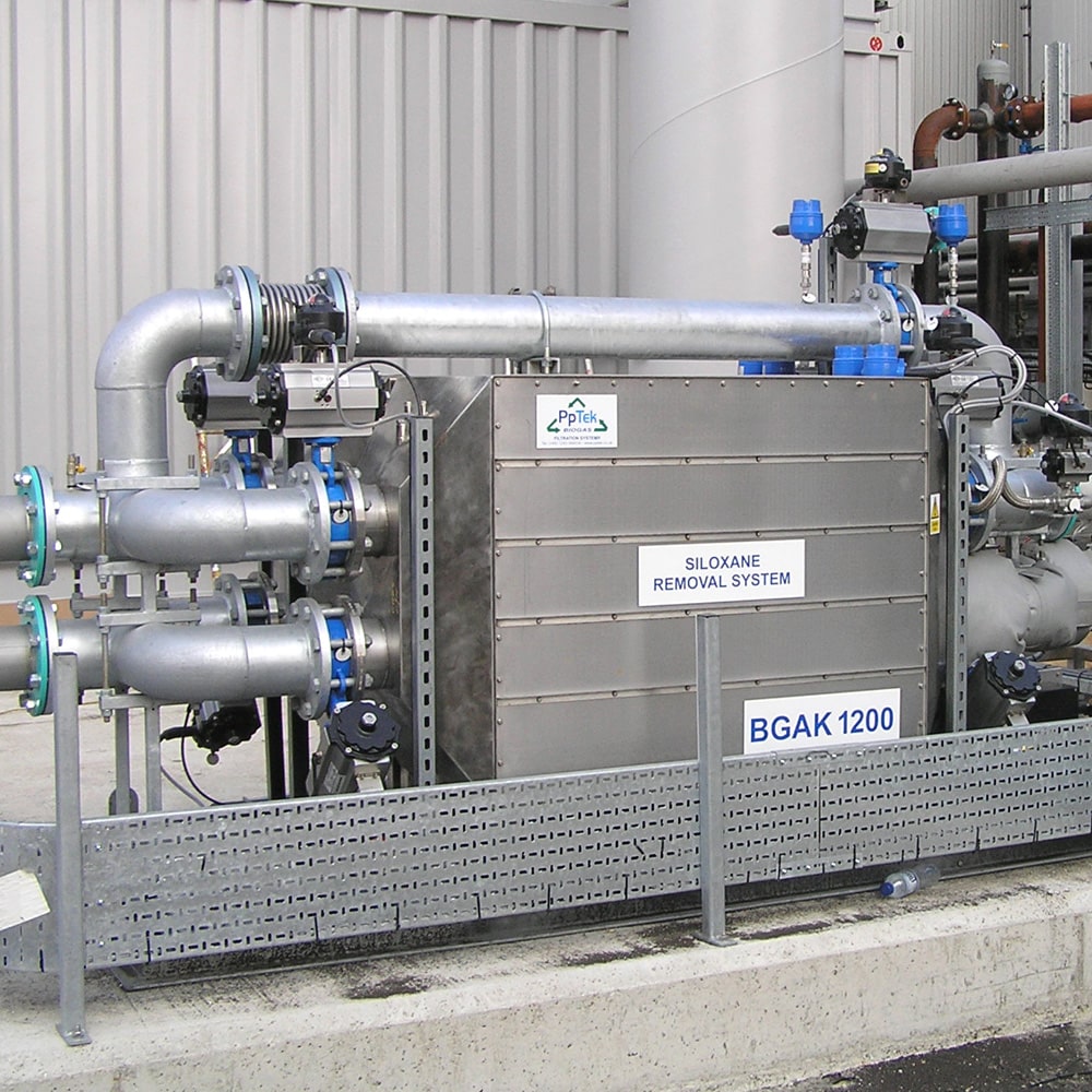 Система удаления силоксана BioGas AK