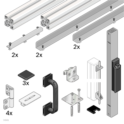 EcoSafe double door kit