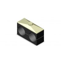Двойной зажим HRZ 4 A1 26,6-26,6 PP ST M ZN