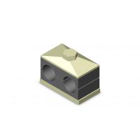 Двойной зажим HRZ 2 A 16-16 PA ST M BL