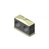 Двойной зажим HRZ 4 A 26,6-26,6 PA ST M BL