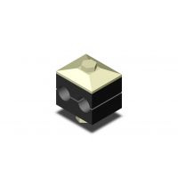 Двойной зажим HRZ 1 A1TM 12-12 PP ST M BL