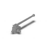 3-ходовые шаровые краны с резьбовым соединением KHB3K-08LR-L-1114-03X-A-SW09