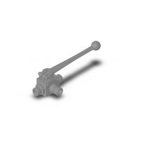 3-ходовые шаровые краны с резьбовым соединением KHB3K-10SR-L-1112-01X-A-SW09-SO1073