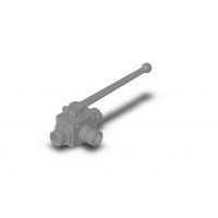 3-ходовые шаровые краны с резьбовым соединением KHB3K-16SR-L-1112-03X-A-SW09-SO1073