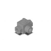 3-ходовые шаровые краны с резьбовым соединением KHB3K-G1/2-L-1112-09X-A