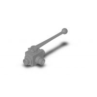 3-ходовые шаровые краны с резьбовым соединением KHB3K-15LR-L-1112-01X-A-SW09