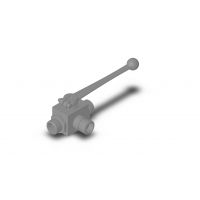 3-ходовые шаровые краны с резьбовым соединением KHB3K-16SR-L-1112-01X-A-SW09