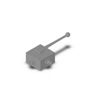 3-ходовые и 4-ходовые шаровые краны с резьбовым соединением KH4-18LR-T-1112-01X