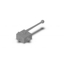 3-ходовые и 4-ходовые шаровые краны с резьбовым соединением KH3-08SR-T-1112-01X