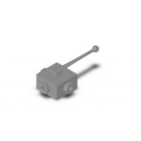 3-ходовые и 4-ходовые шаровые краны с резьбовым соединением KH3-G1/2-T-1112-01X