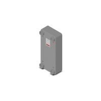 Паяный пластинчатый теплообменник HYDAC HEX S522-40-00/G1 1/2