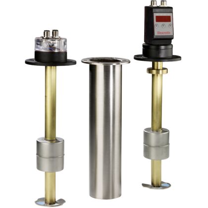 Float switch combined with temperature sensor