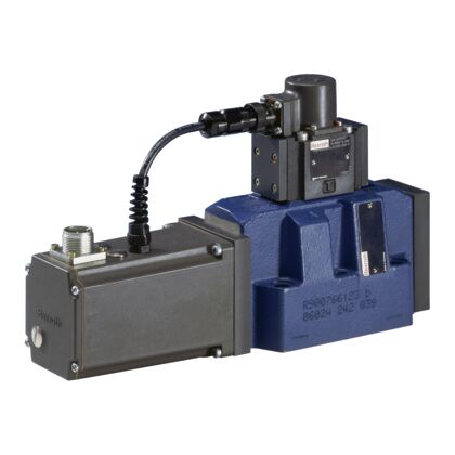 Направляющие сервоклапаны Size 16, symbol V, integrated electronics, 24 V DC