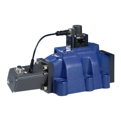 Направляющие сервоклапаны Size 32, symbol V, integrated electronics, 24 V DC