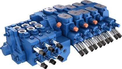 Блоки управления для мобильного применения LUDV control block RS - large construction machinery