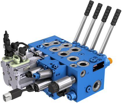 Блоки управления для мобильного применения Load-sensing control block M4