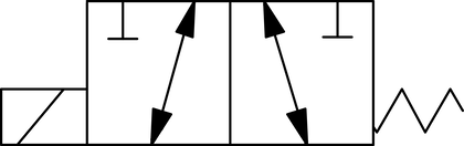 3/2 ways/positions flow diverters