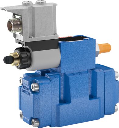 Size 10, P → A, electrical with integrated electronics, 24 VDC