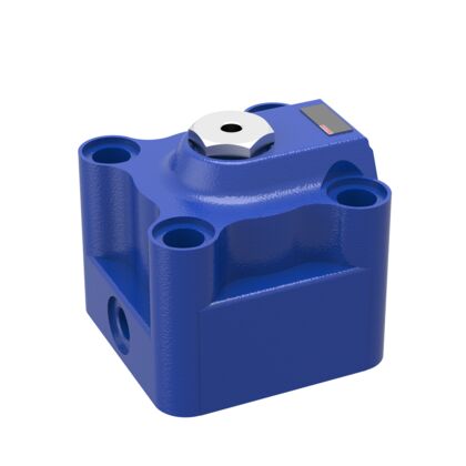 Size 50, A → B, hydraulically actuated