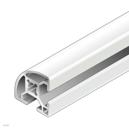 Strut profile 30x30 R, 20xL=6070mm