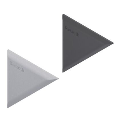 Cover cap 80 Triangle, signal gray