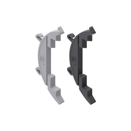 Edge protector Edge protector FIP 120x120, black ESD