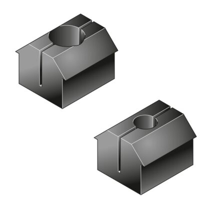 Expanding nut Straddling nut 10 mm slot M4